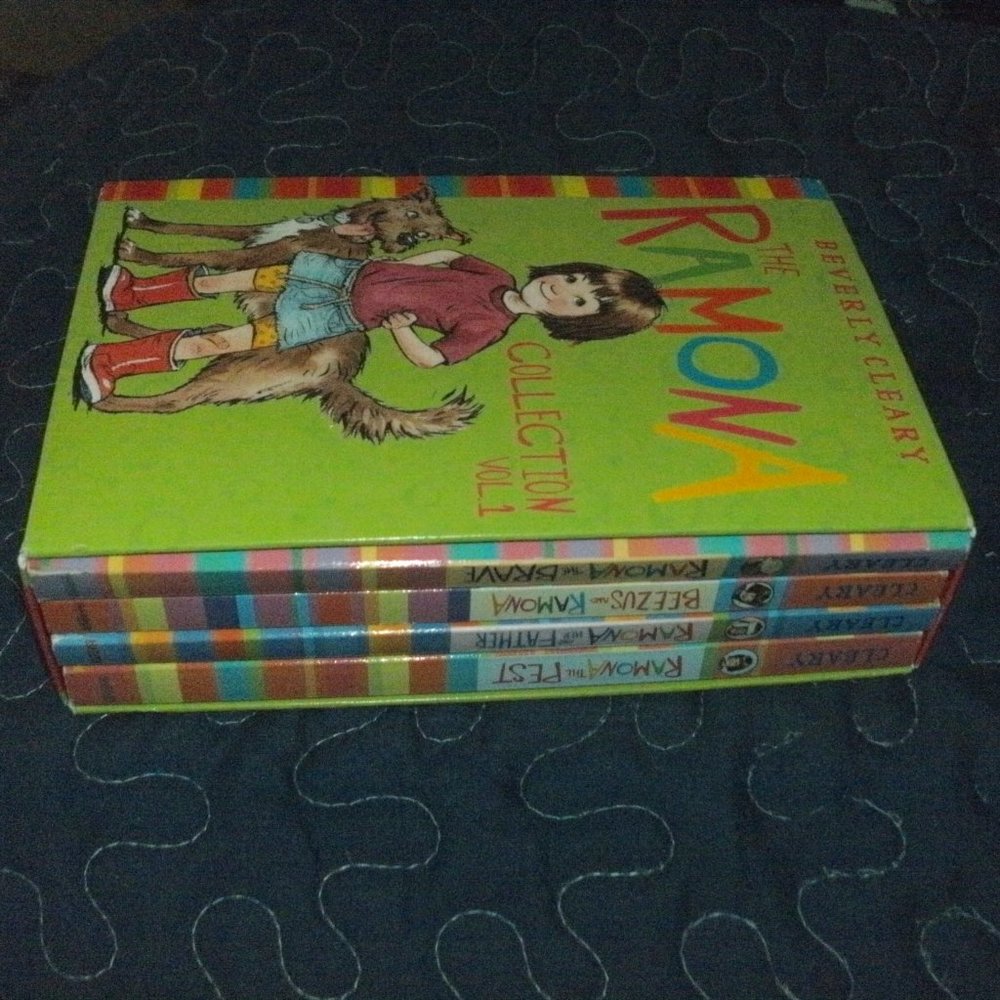 BOX SET ~The RAMONA 4 Book Collection ~ Vol 1 ~ Beverly Cleary ~ Paperback